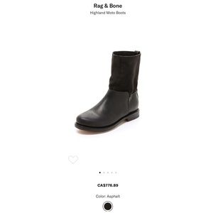rag & bone Shoes - Rag & Bone Highland Moto Boots rag & bone Shoes - Rag & Bone Highland Moto Boots